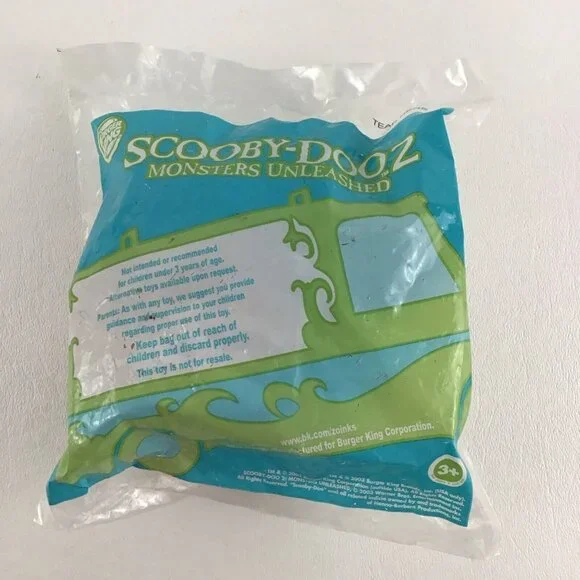 Scooby Doo Monsters Unleashed Burger King Toy Launching Minecart New Sealed 2003 - Picture 1 of 6